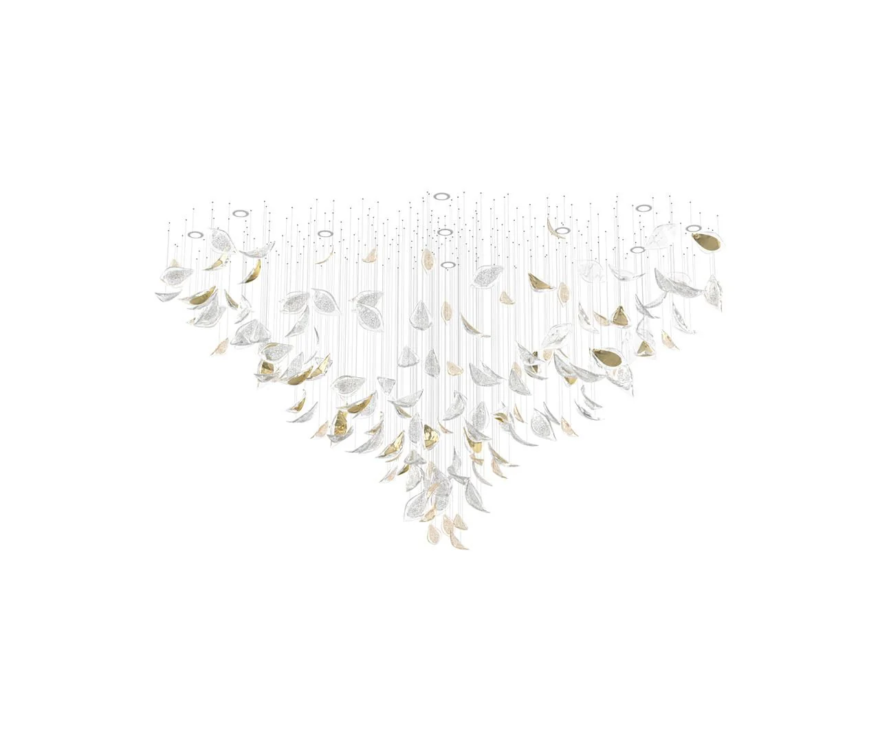 Floating Leaves Chandelier - Image 26