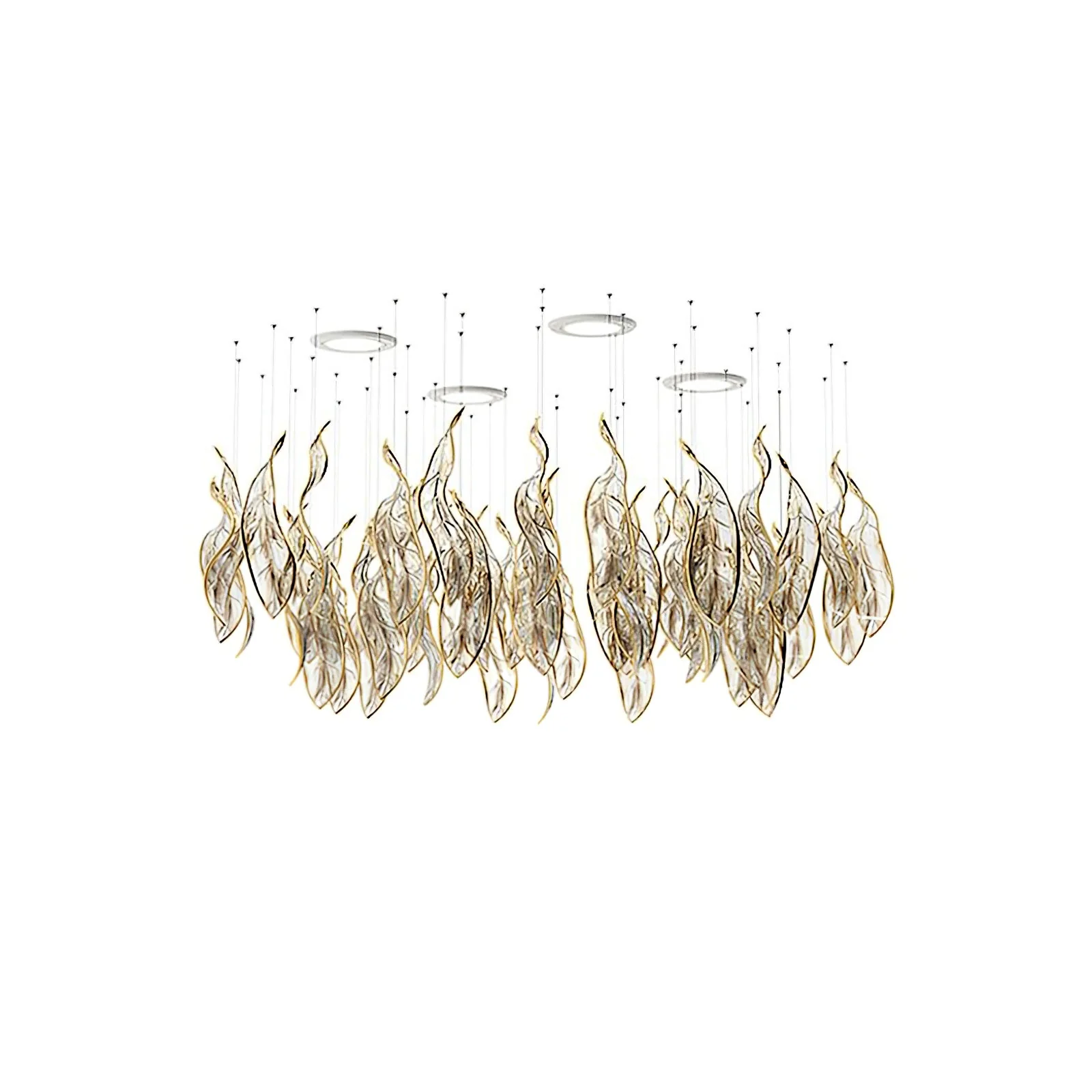 Fluttering Leaves Chandelier - Image 22