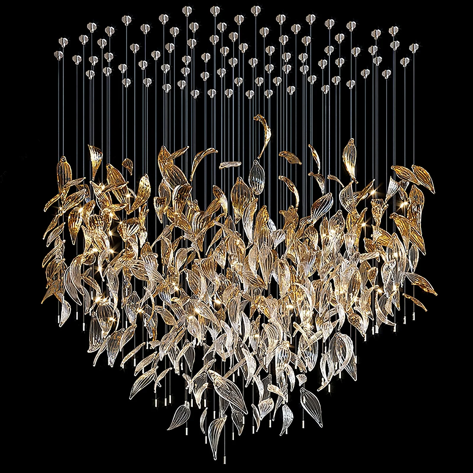 Fluttering Leaves Chandelier - Image 25