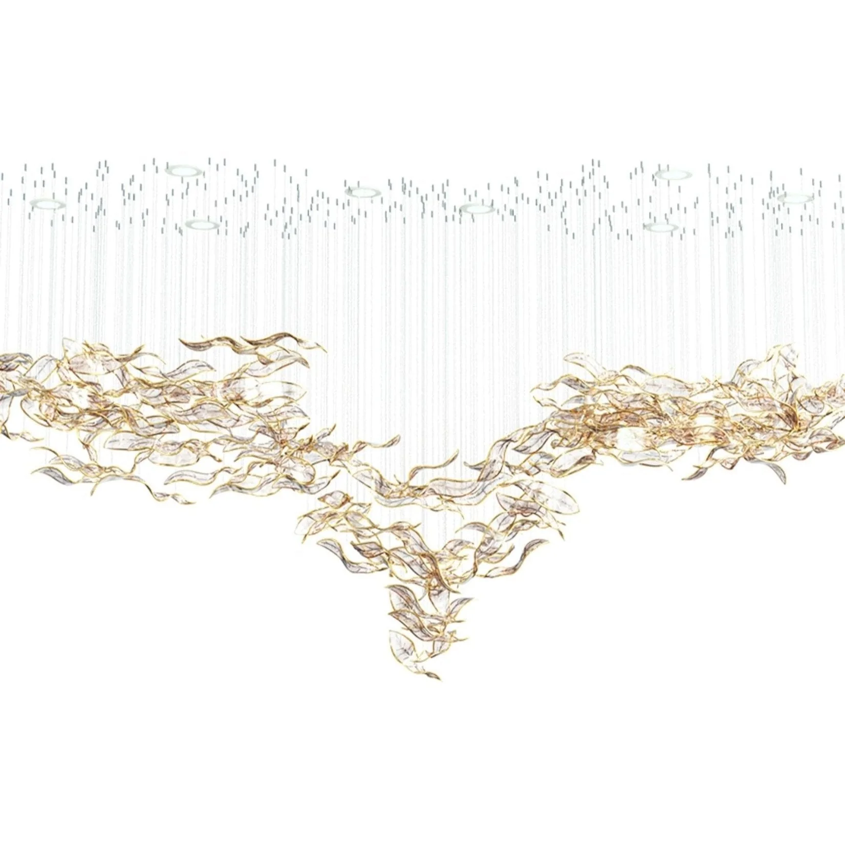 Fluttering Leaves Chandelier - Image 30