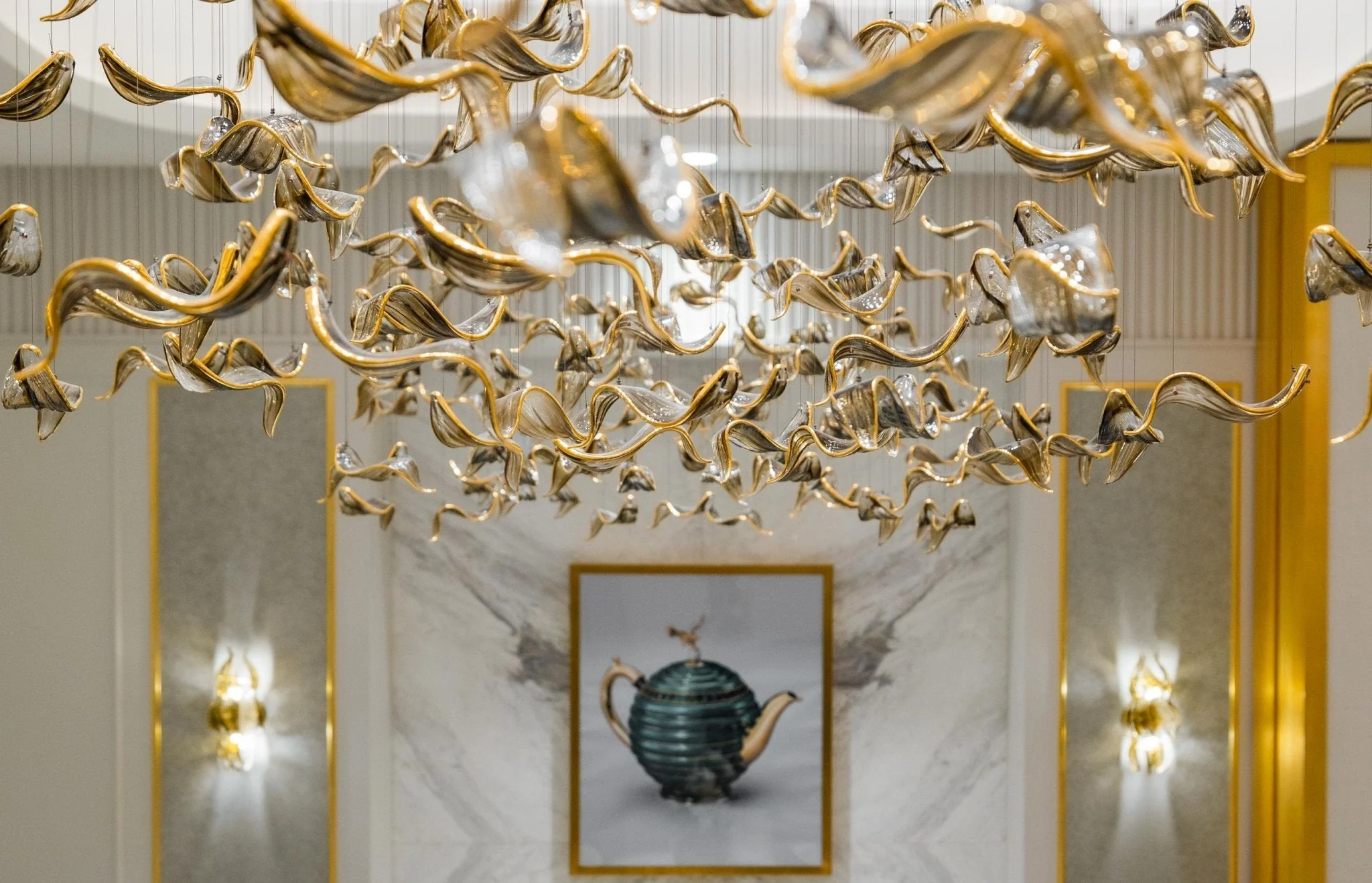 Fluttering Leaves Chandelier - Image 5
