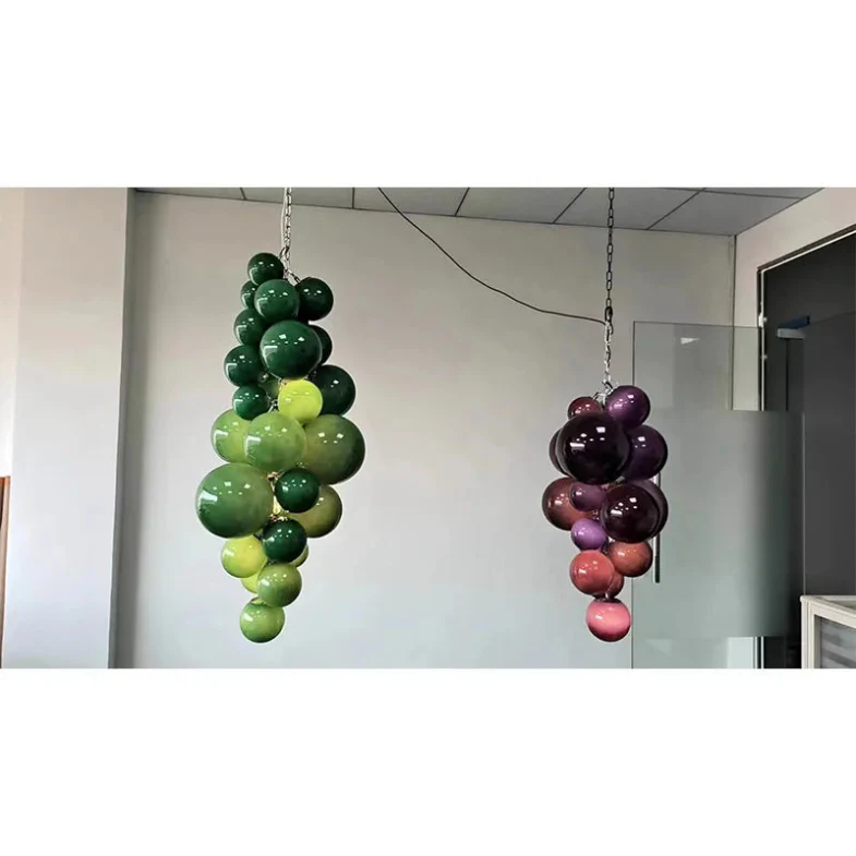 Velymo Grapetta Fruit Grape Hanging Swag Chandelier - Image 15