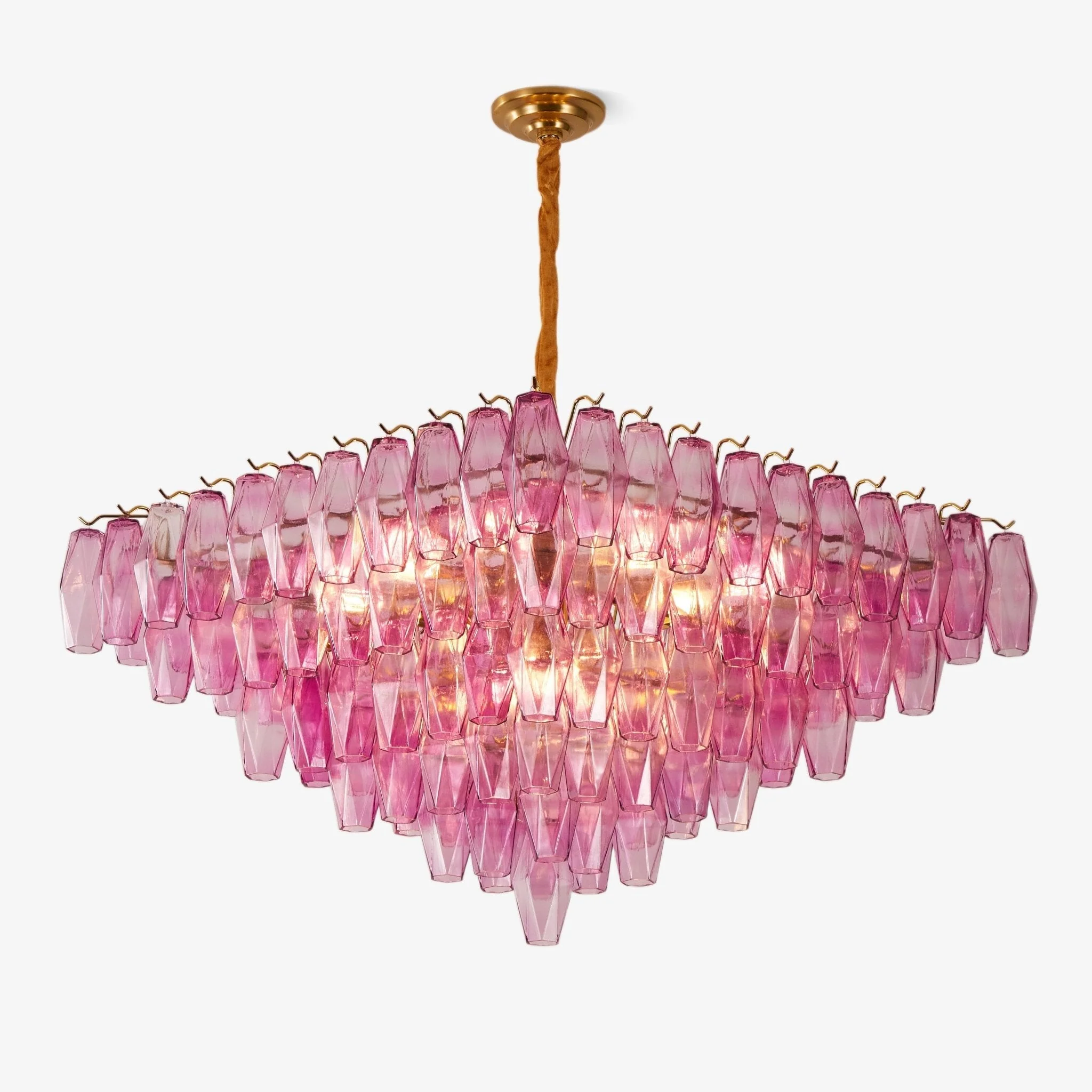 Fuchsia Prism Empire Chandelier - Image 2