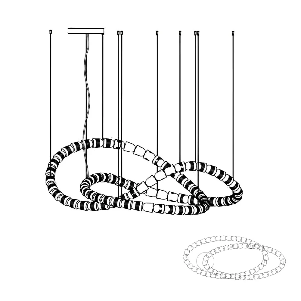 Gabriel Chrome Chandelier - Image 111