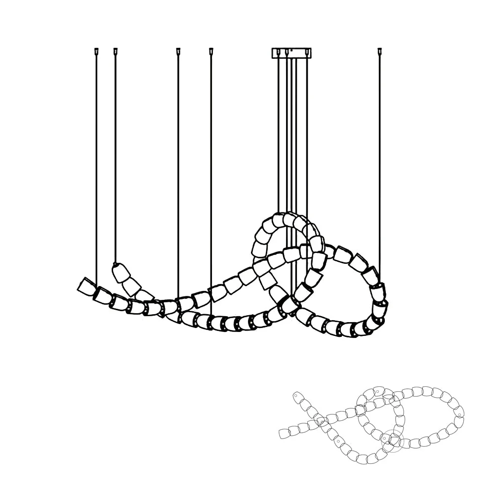 Gabriel Chrome Chandelier - Image 77