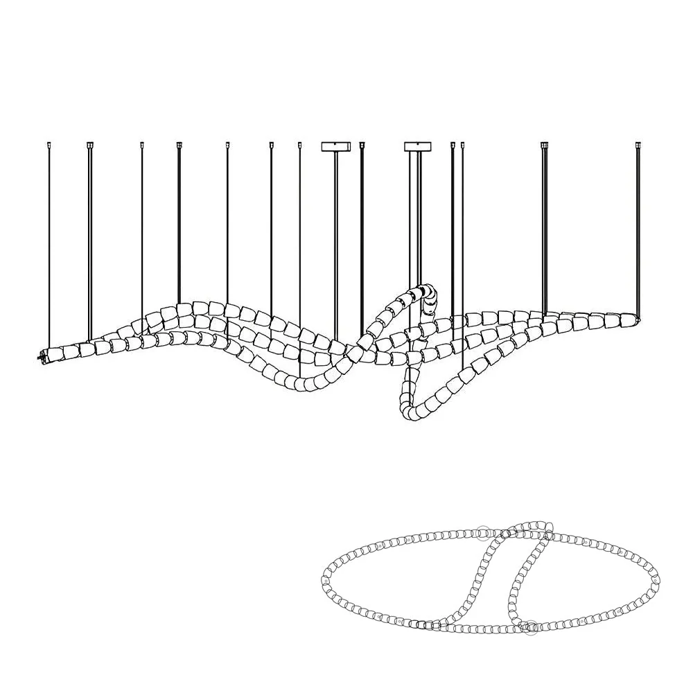 Gabriel Chrome Chandelier - Image 97