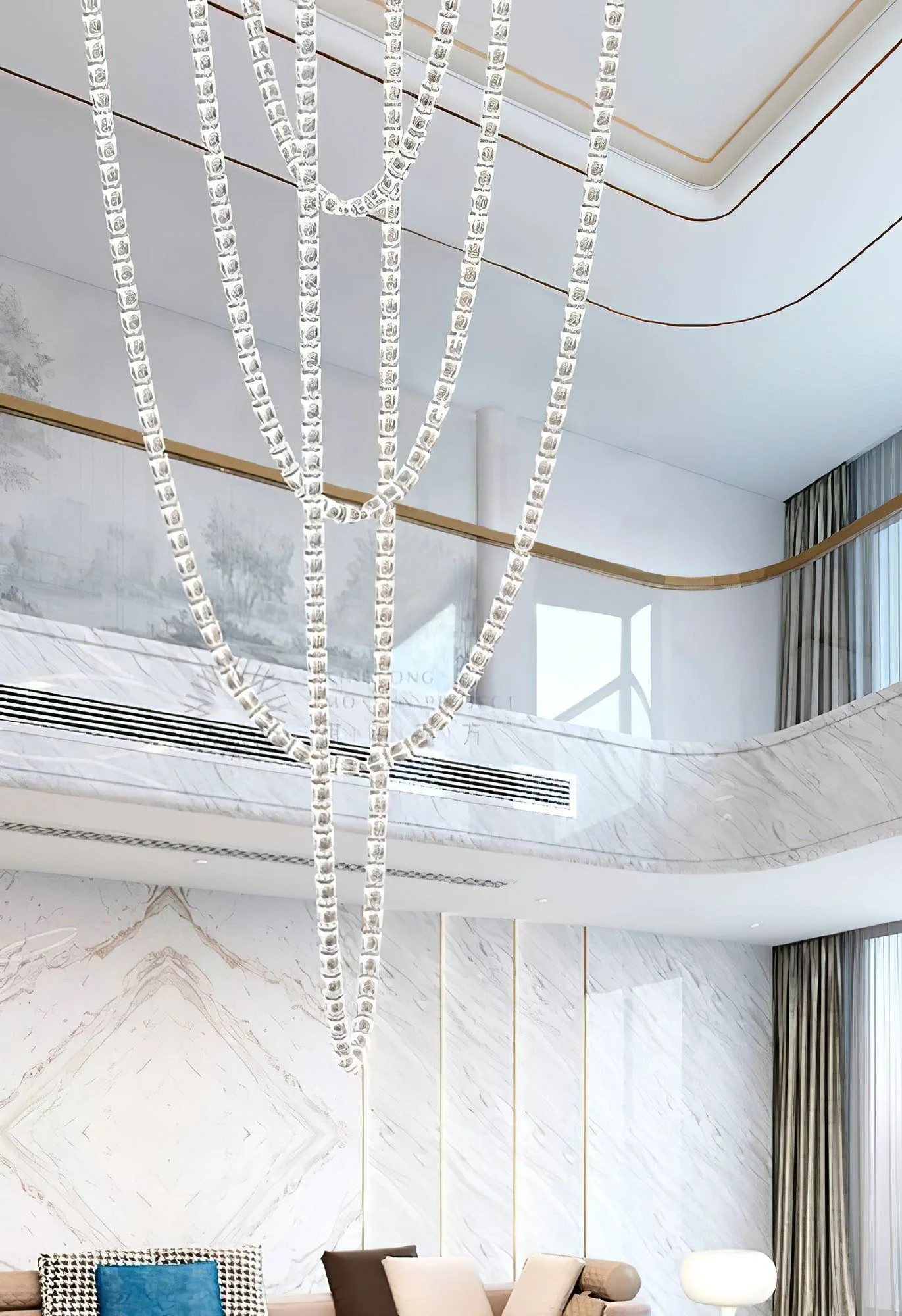 Gabriel Gold Chandelier - Image 10