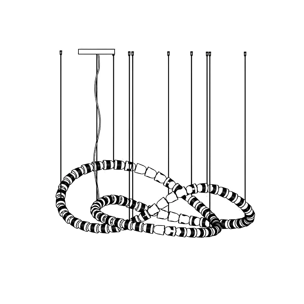 Gabriel Gold Chandelier - Image 103
