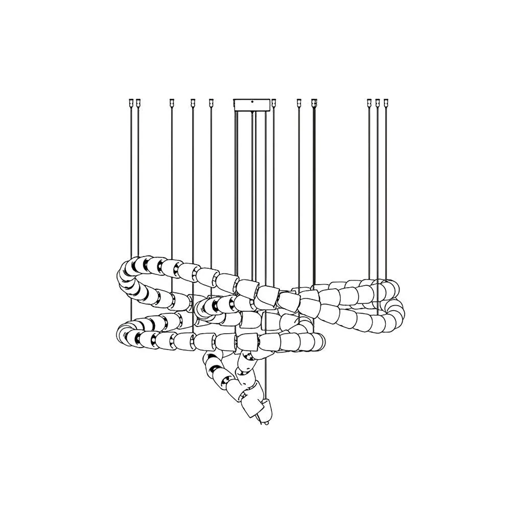 Gabriel Gold Chandelier - Image 41