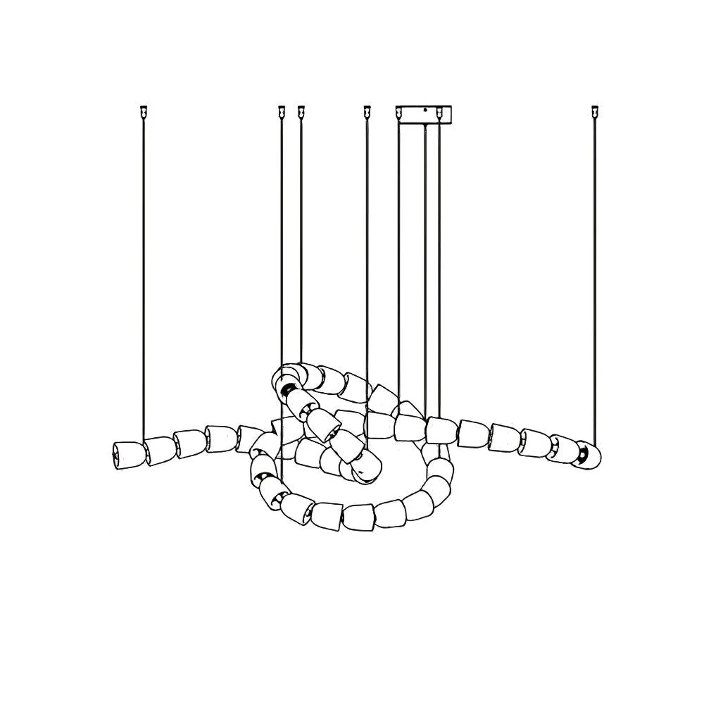 Gabriel Gold Chandelier - Image 53