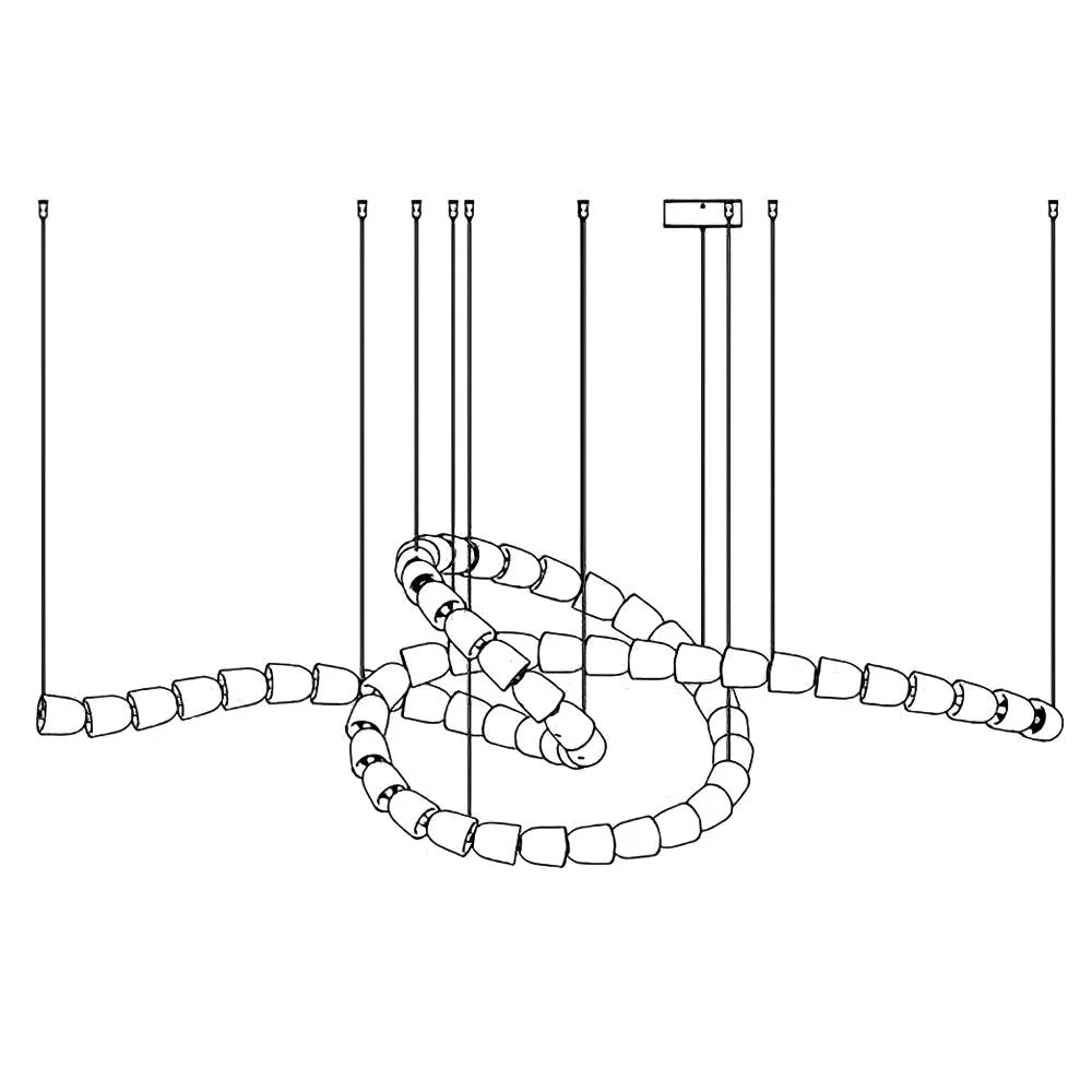 Gabriel Gold Chandelier - Image 55
