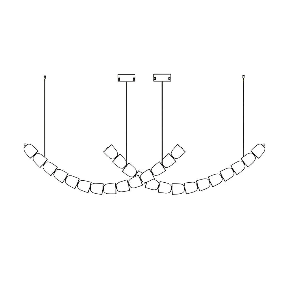 Gabriel Gold Chandelier - Image 77