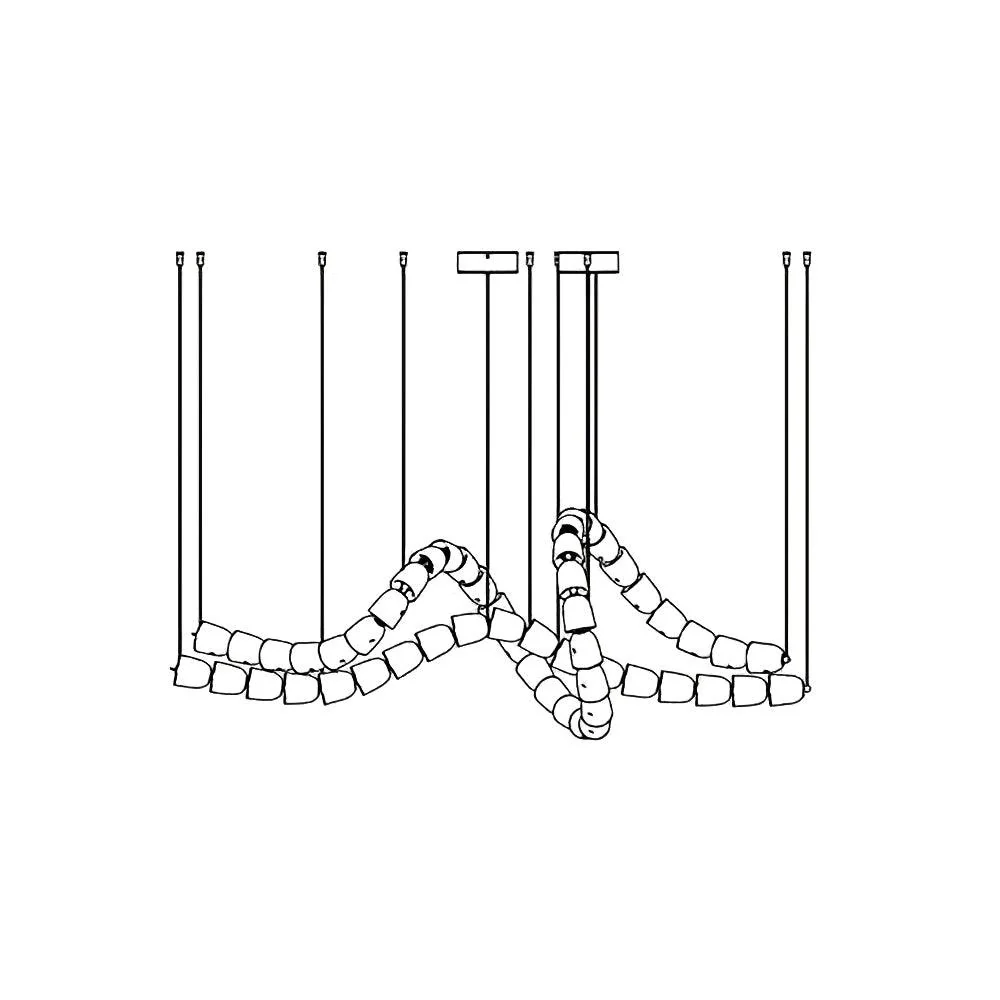 Gabriel Gold Chandelier - Image 86