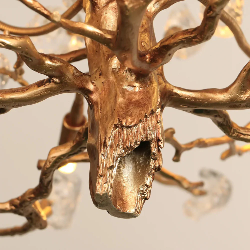 Gemstone Branch Chandelier with Artistic Design for Bedroom or Living Room - Image 10