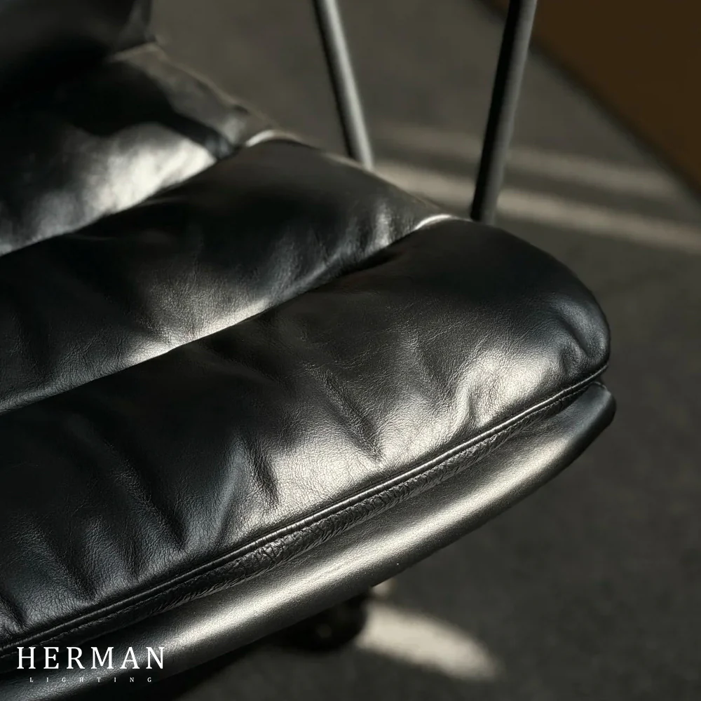 Genuine Leather Comfortable Office Chair - Image 9