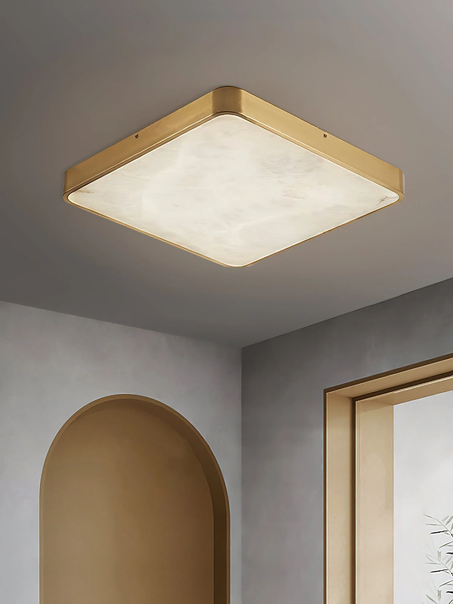 Geometric Alabaster Recessed Ceiling Light - Image 20