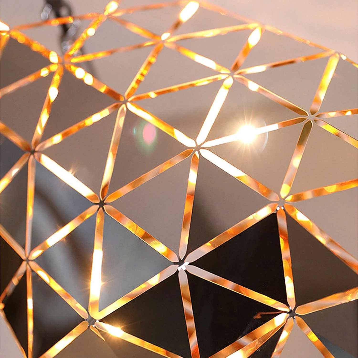 Geometric Panel Pendant Lamp - Image 17