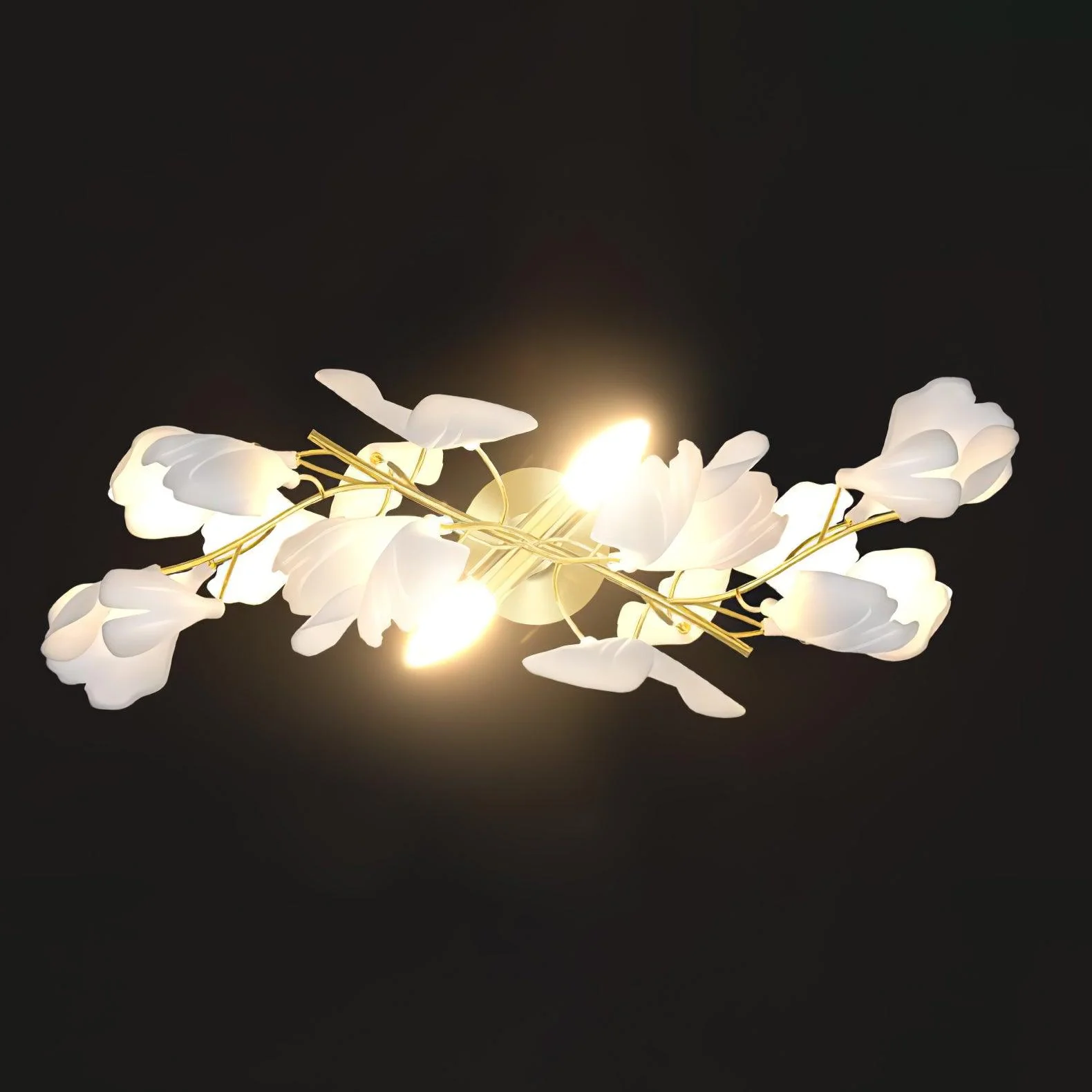 Gingko Flowers Wall Lamp - Image 12