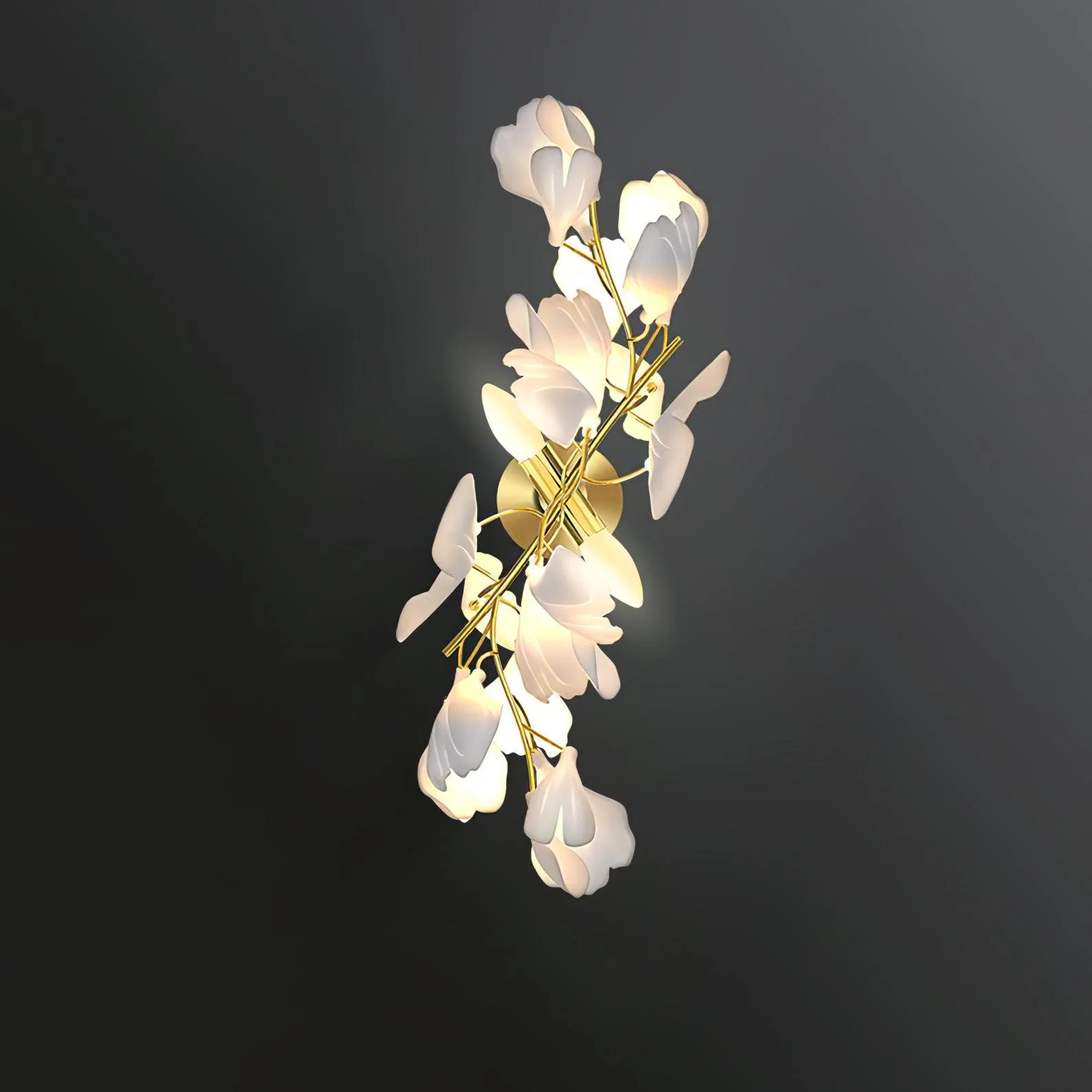 Gingko Flowers Wall Lamp - Image 8