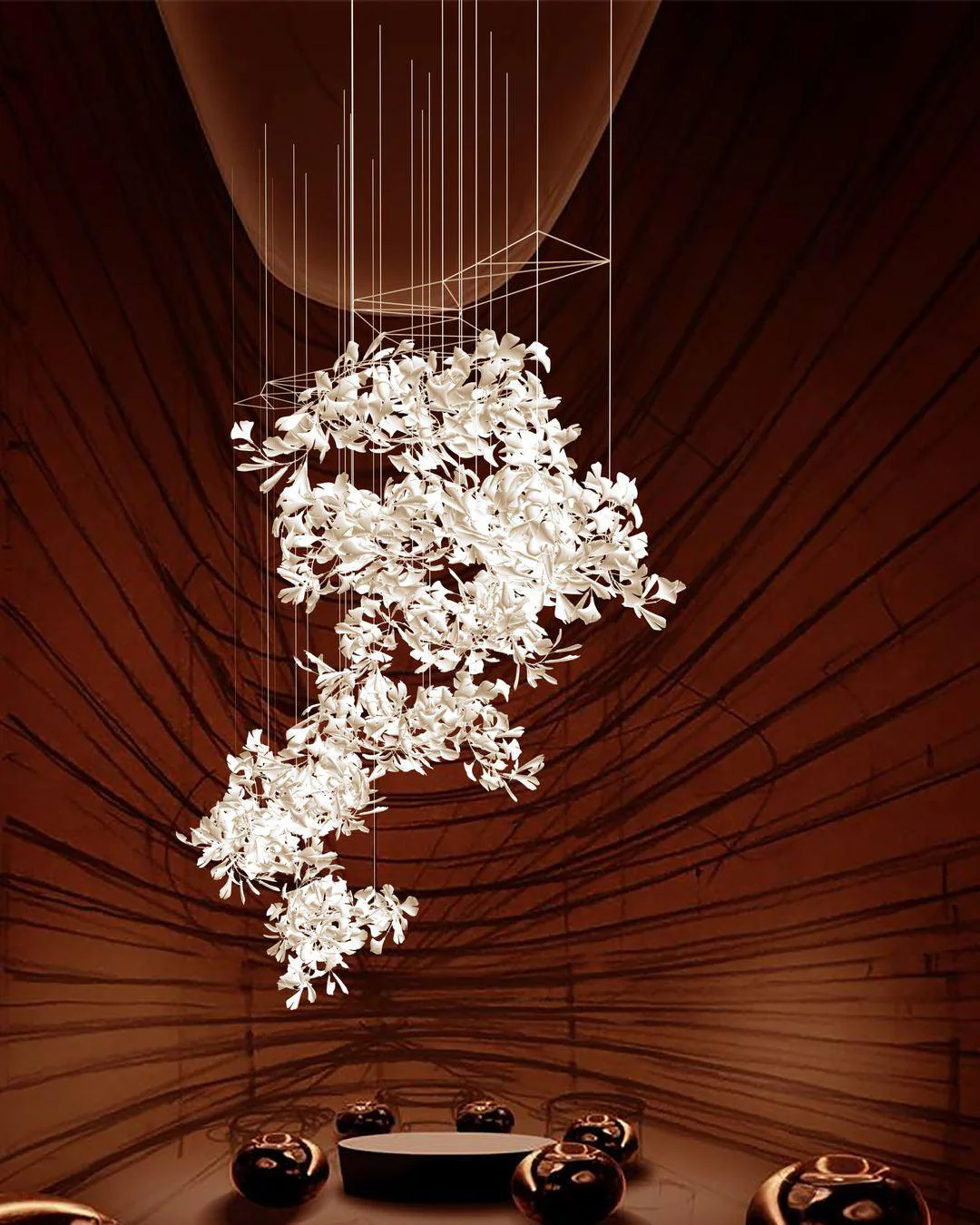 Gingko Chandelier F - Image 29