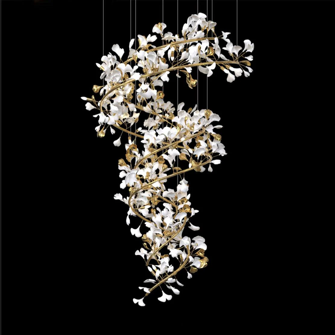 Gingko Chandelier Q - Image 4