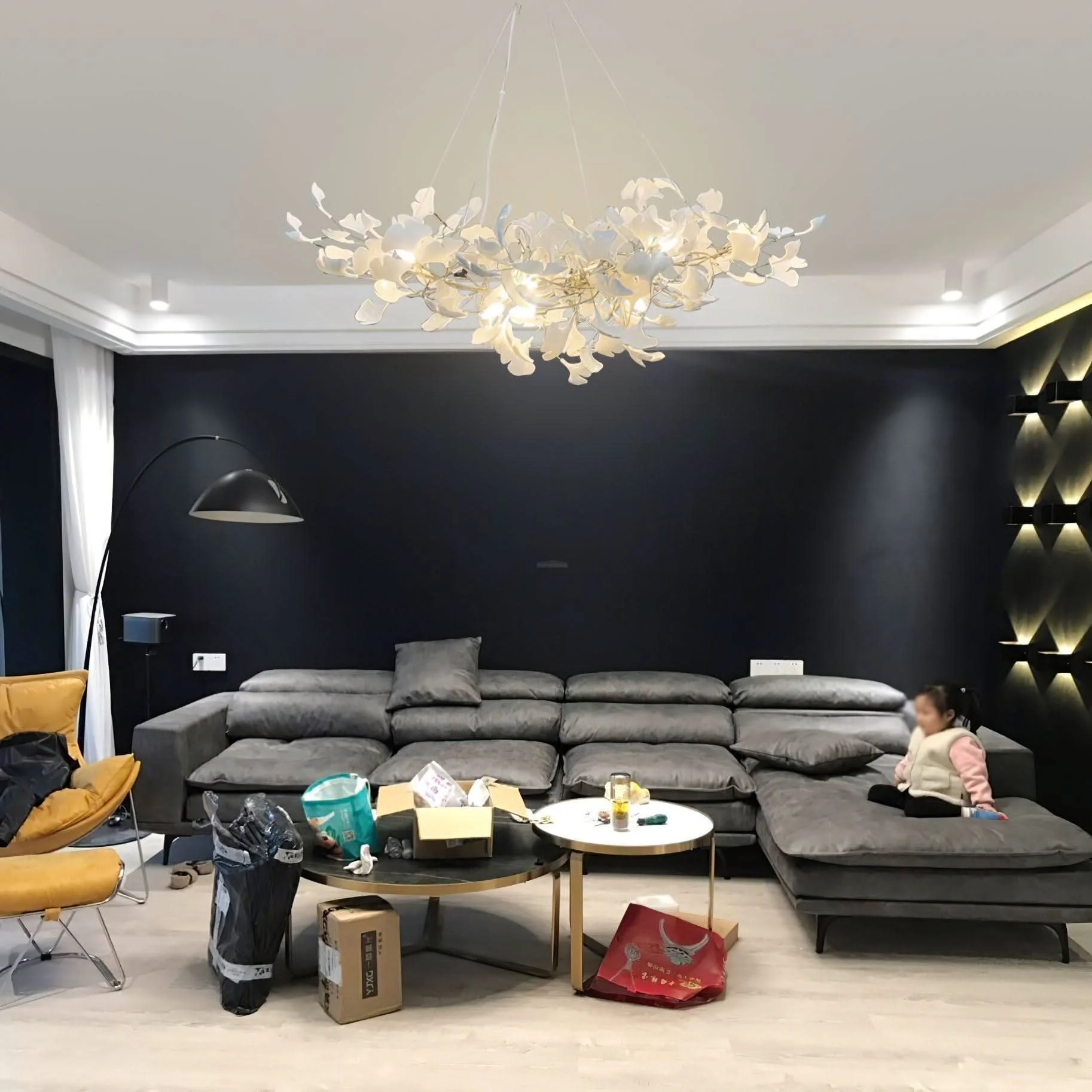 Ginkgo Chandelier Style B - Image 5