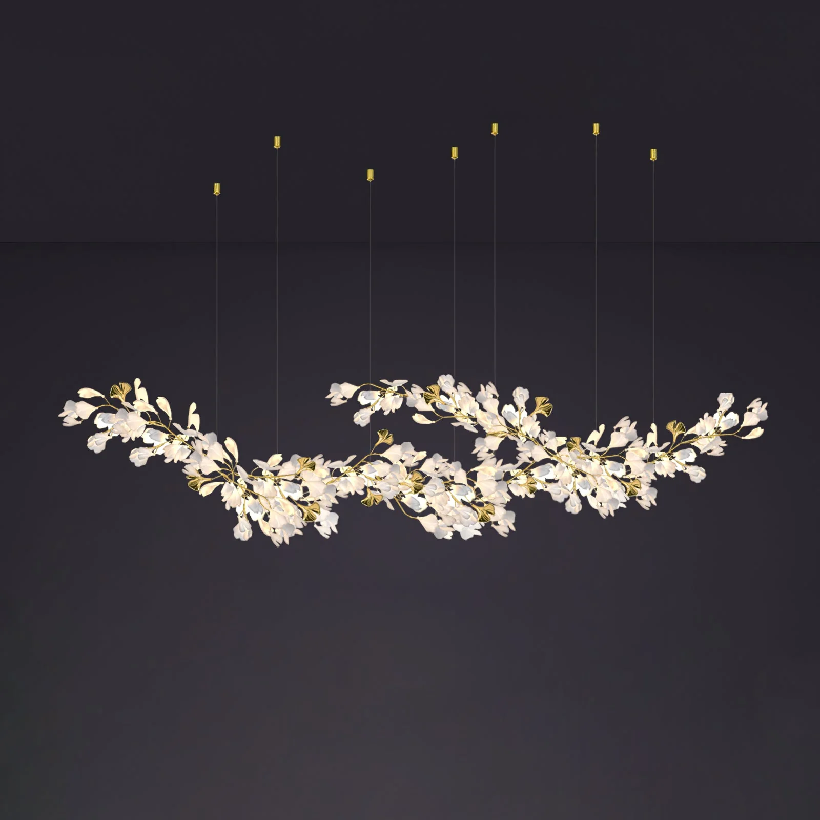 Gingko Chandelier Z - Image 61