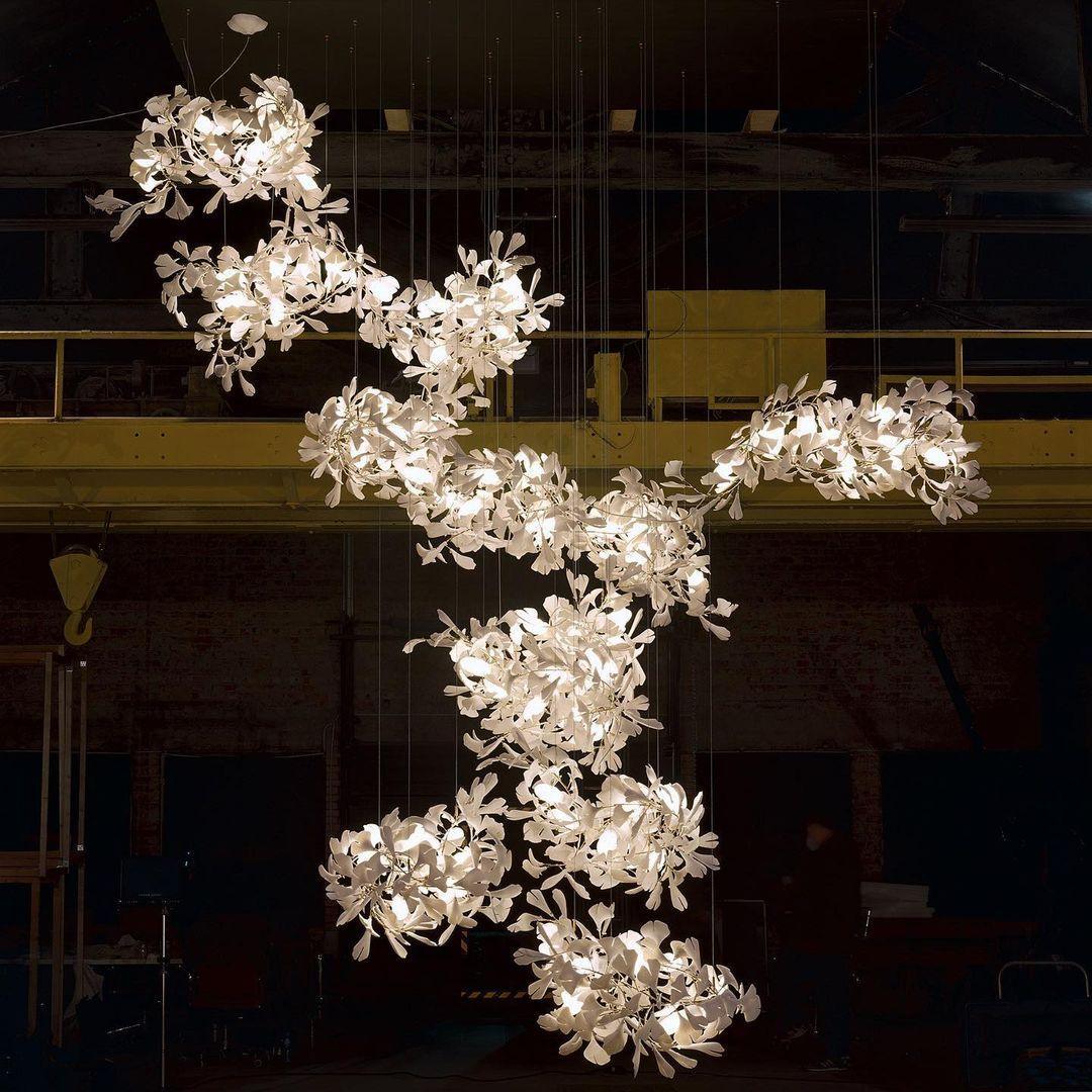 Gingko Combination Chandelier - Image 4