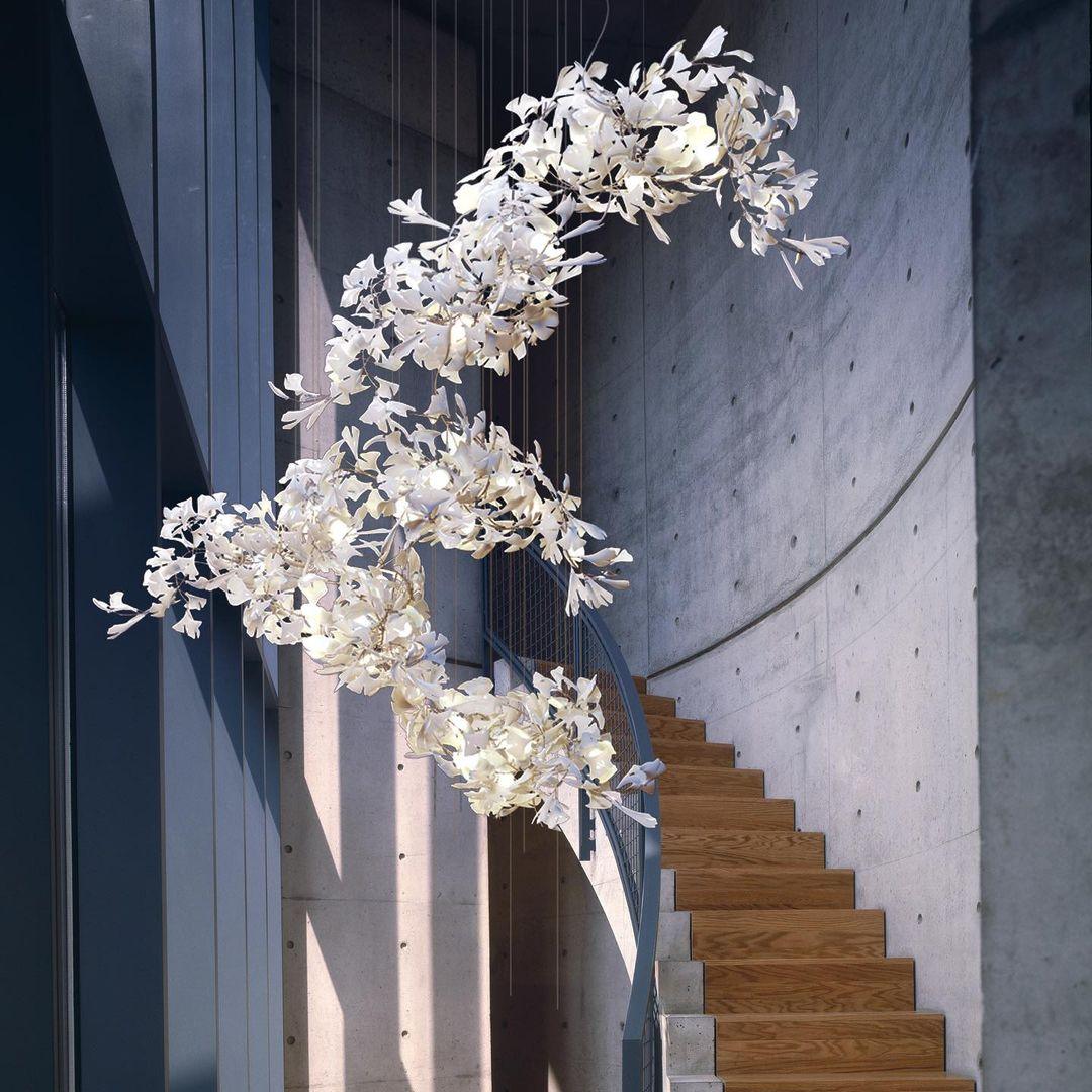 Gingko Combination Chandelier - Image 8