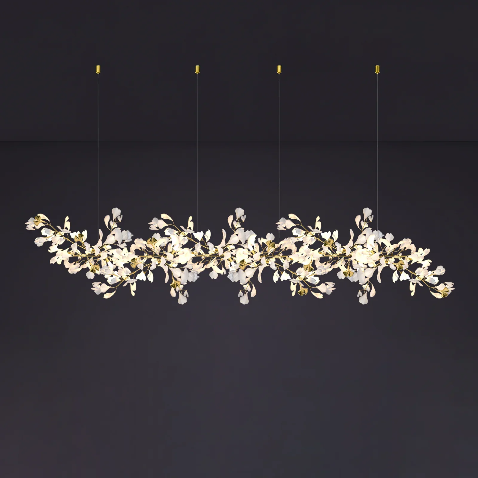 Gingko Leaves Chandelier - Image 2