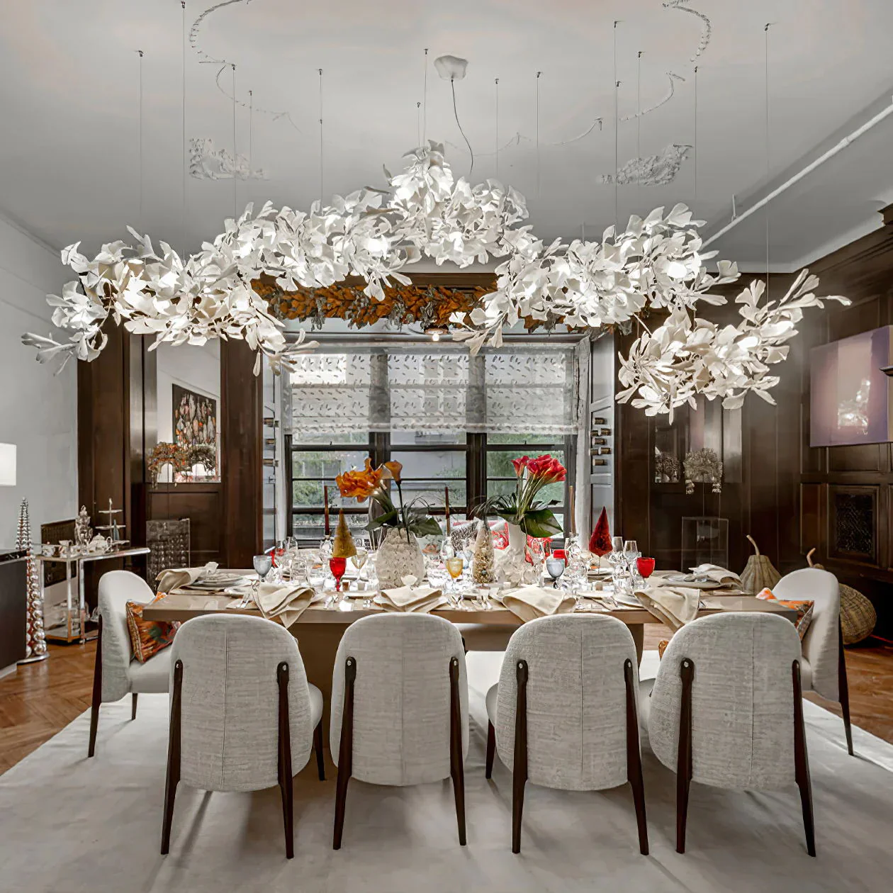 Gingko Leaves Chandelier - Image 4