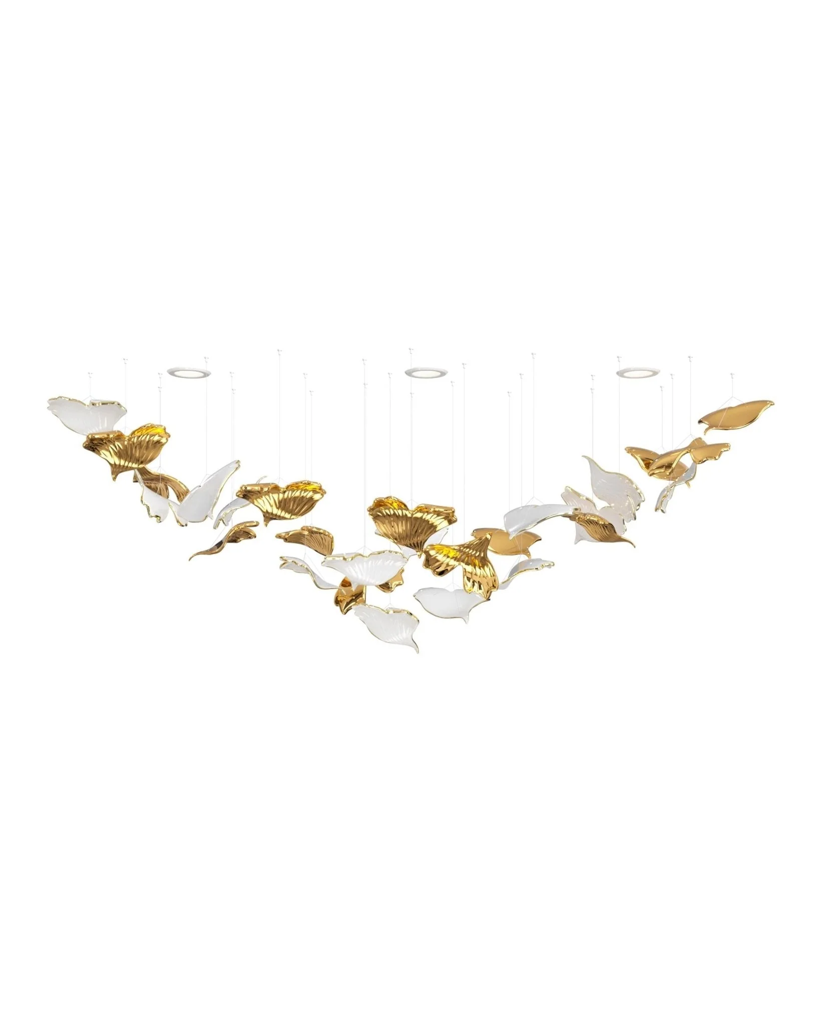 Ginkgo Tree Chandelier - Image 9