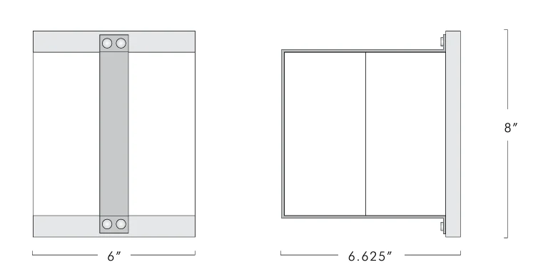 Glaxy Square Sconce - Image 3