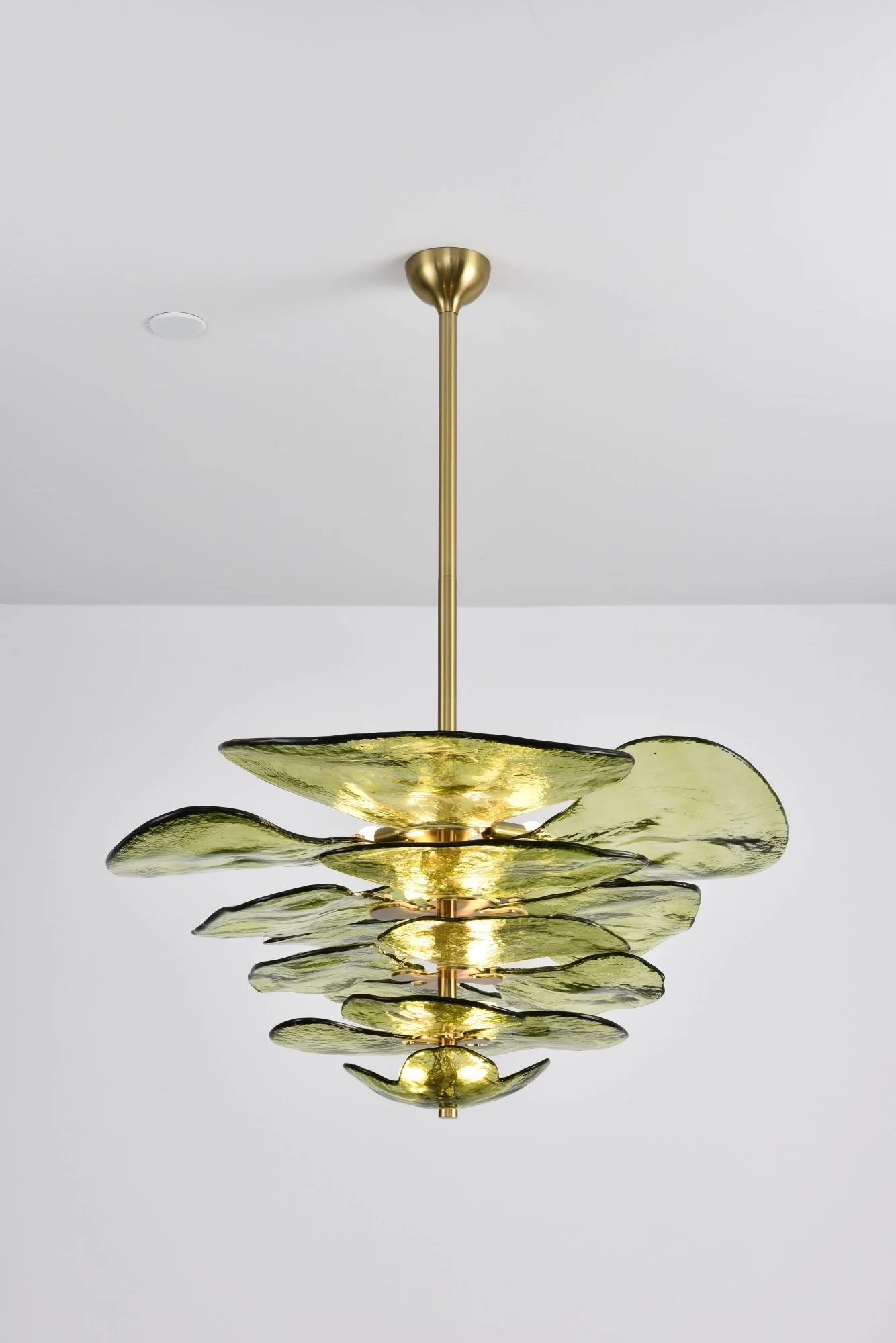 Petals Gold Murano Chandelier - Image 17