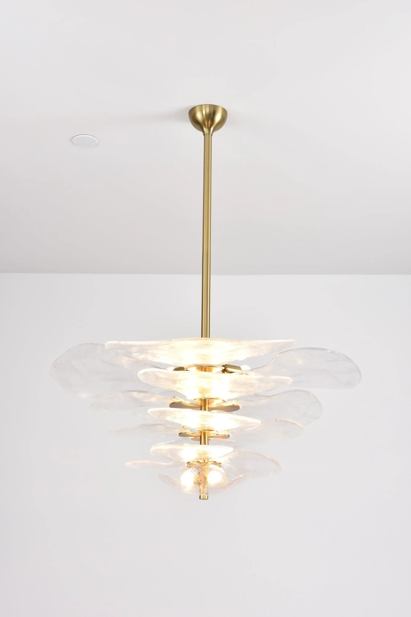 Petals Gold Murano Chandelier - Image 2