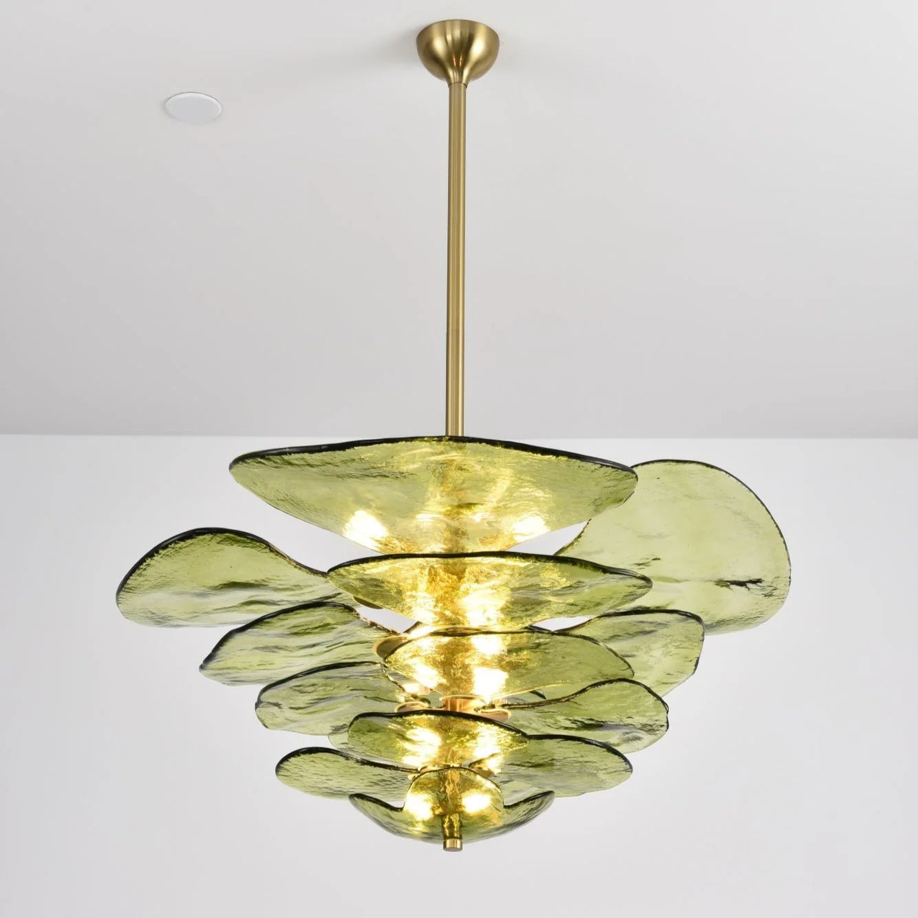 Petals Gold Murano Chandelier - Image 22