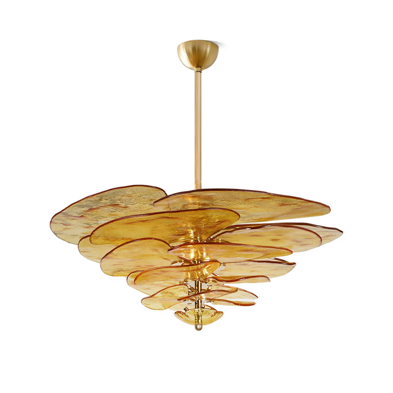 Petals Gold Murano Chandelier - Image 52