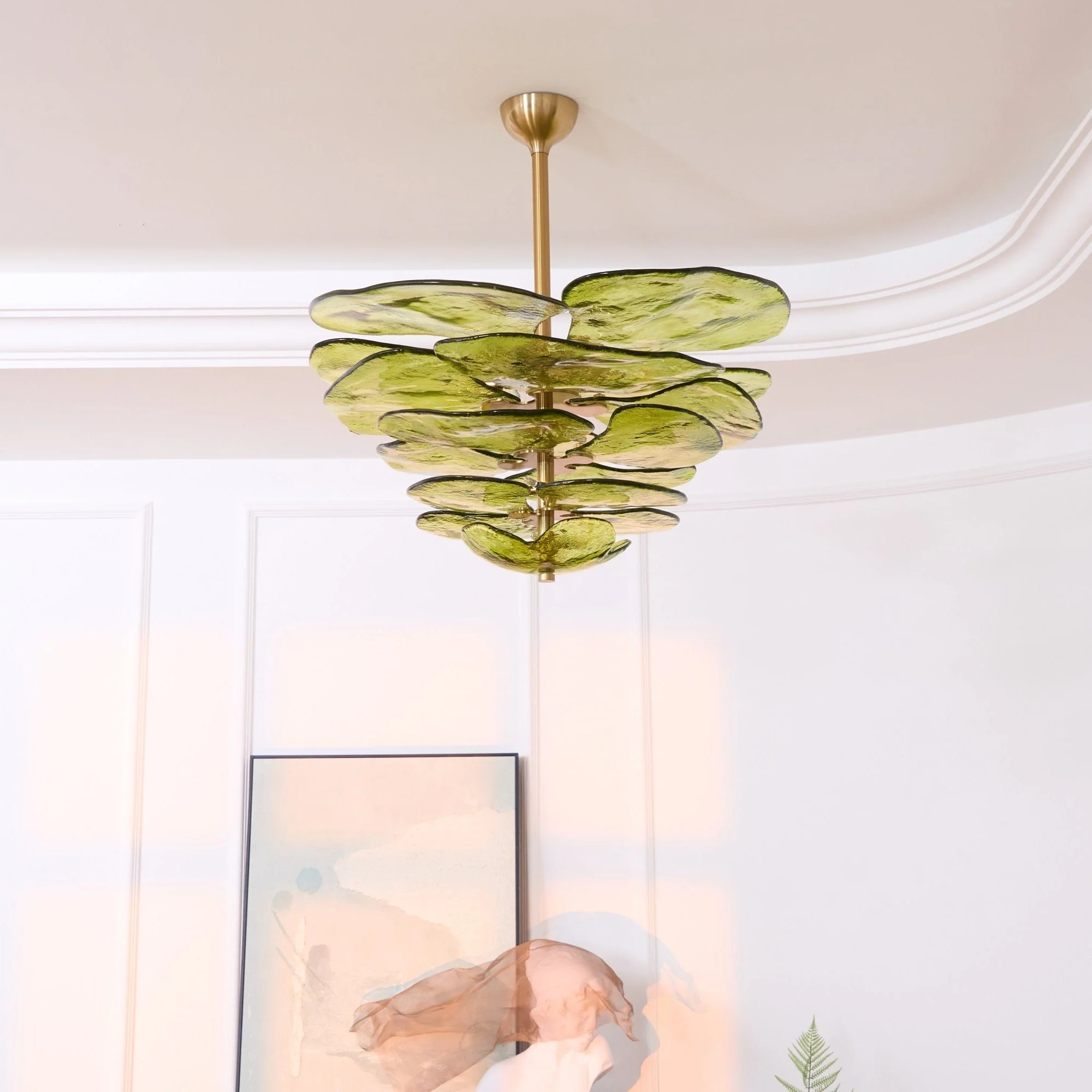 Petals Gold Murano Chandelier - Image 66