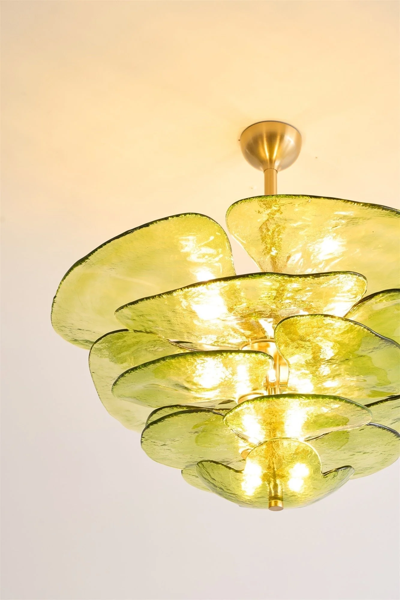 Petals Gold Murano Chandelier - Image 72