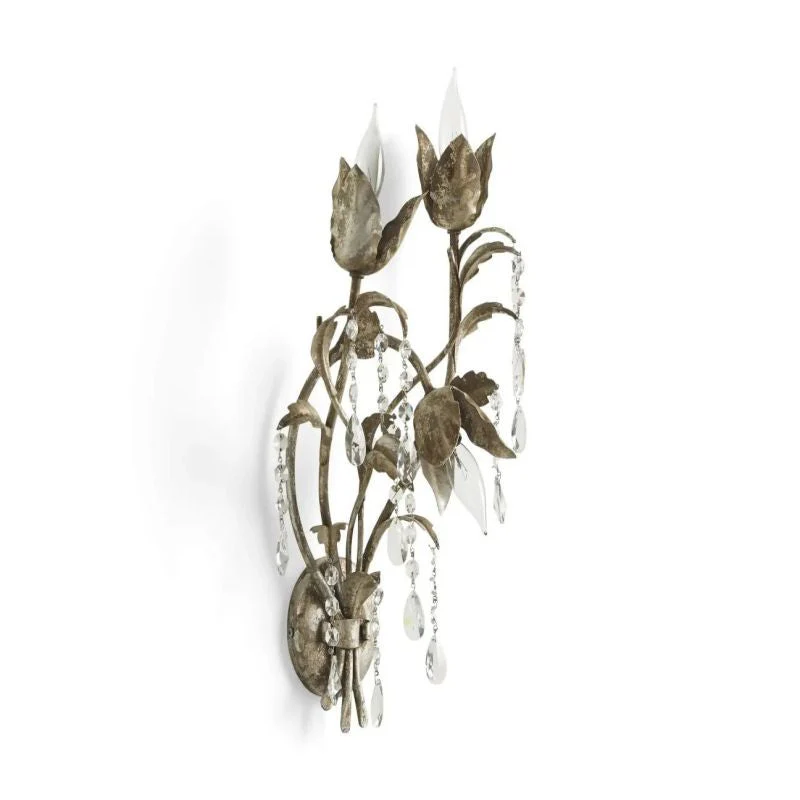 Gothic Viticcio Wall Sconce 3-Light 6-Light - Silver - Image 11