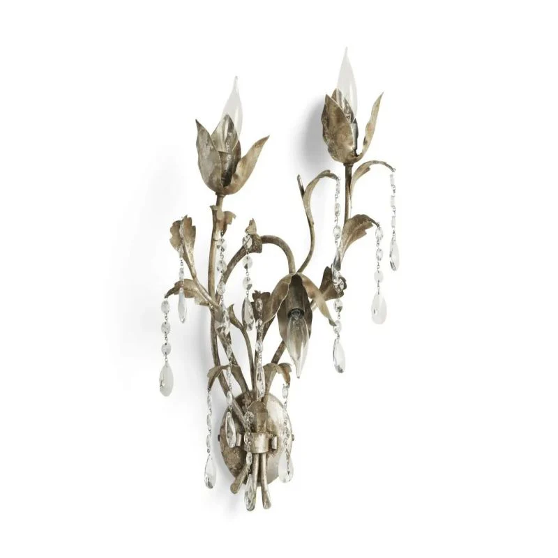 Gothic Viticcio Wall Sconce 3-Light 6-Light - Silver - Image 13