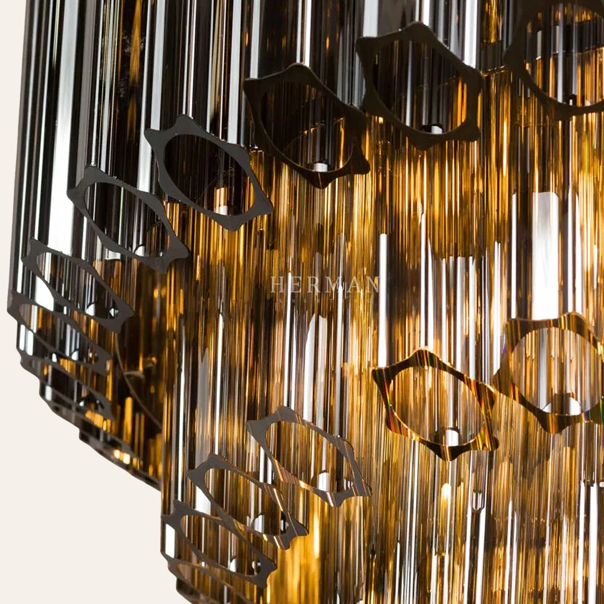 Grande Palermo Murano Chandelier 32.68" - Image 15
