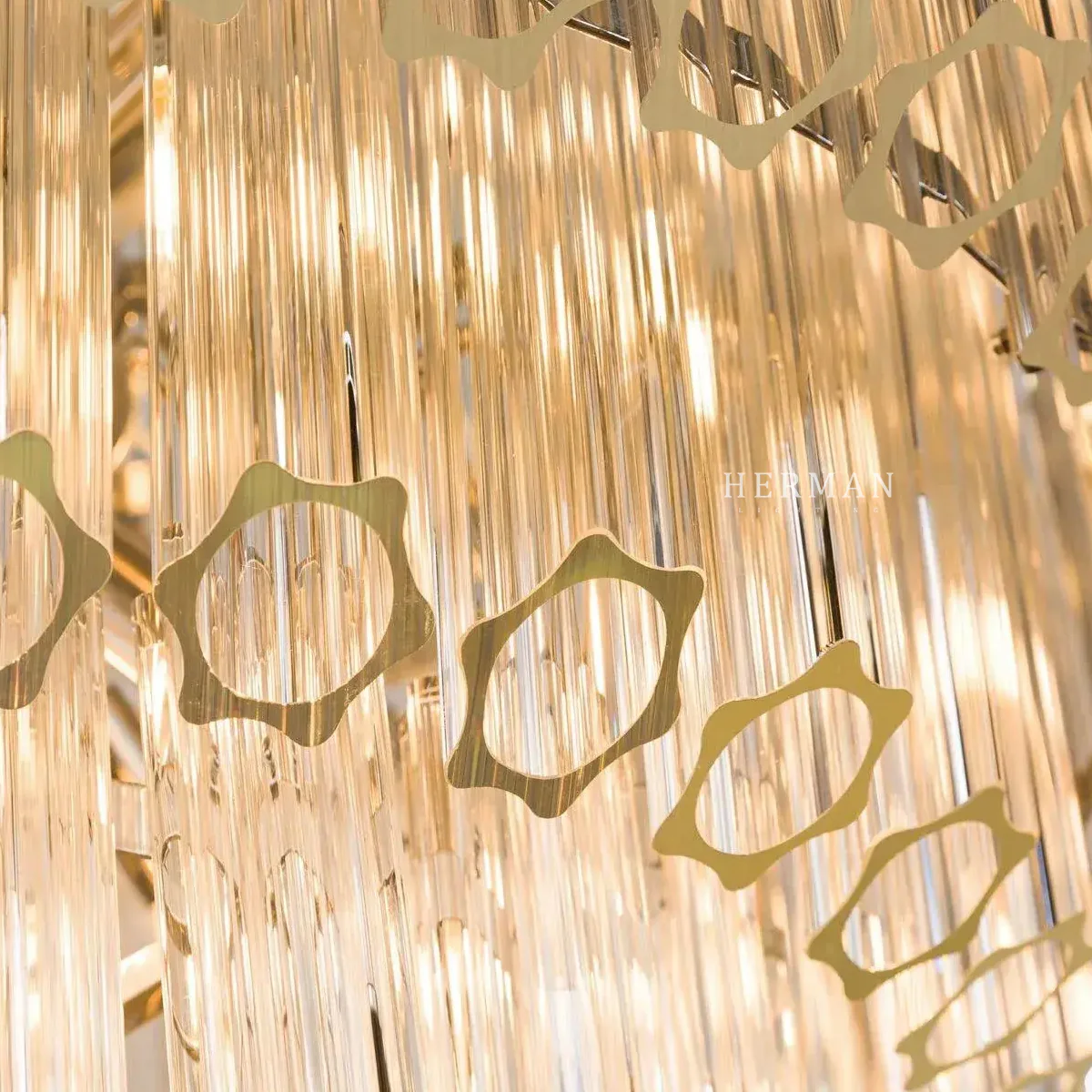 Grande Palermo Murano Chandelier 32.68" - Image 21