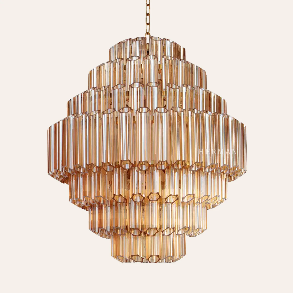 Grande Palermo Murano Chandelier 32.68" - Image 8