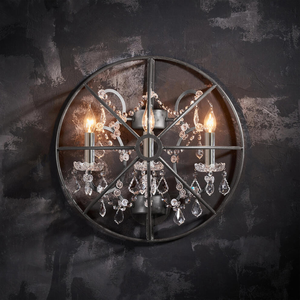 Gyro Crystal Sconce - Image 2