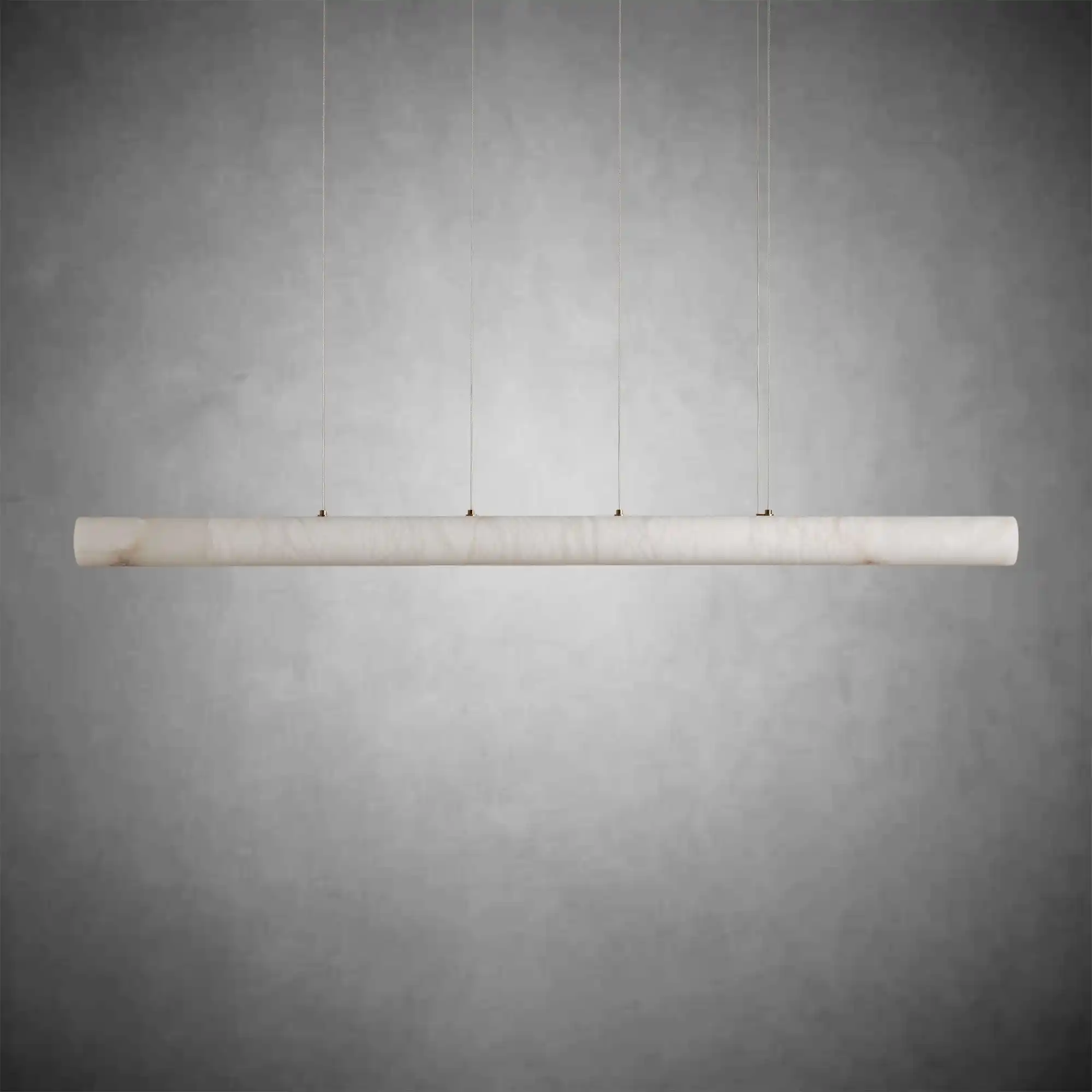 Halima Linear Alabaster LED Chandelier – 64" & 74" Options - Image 10