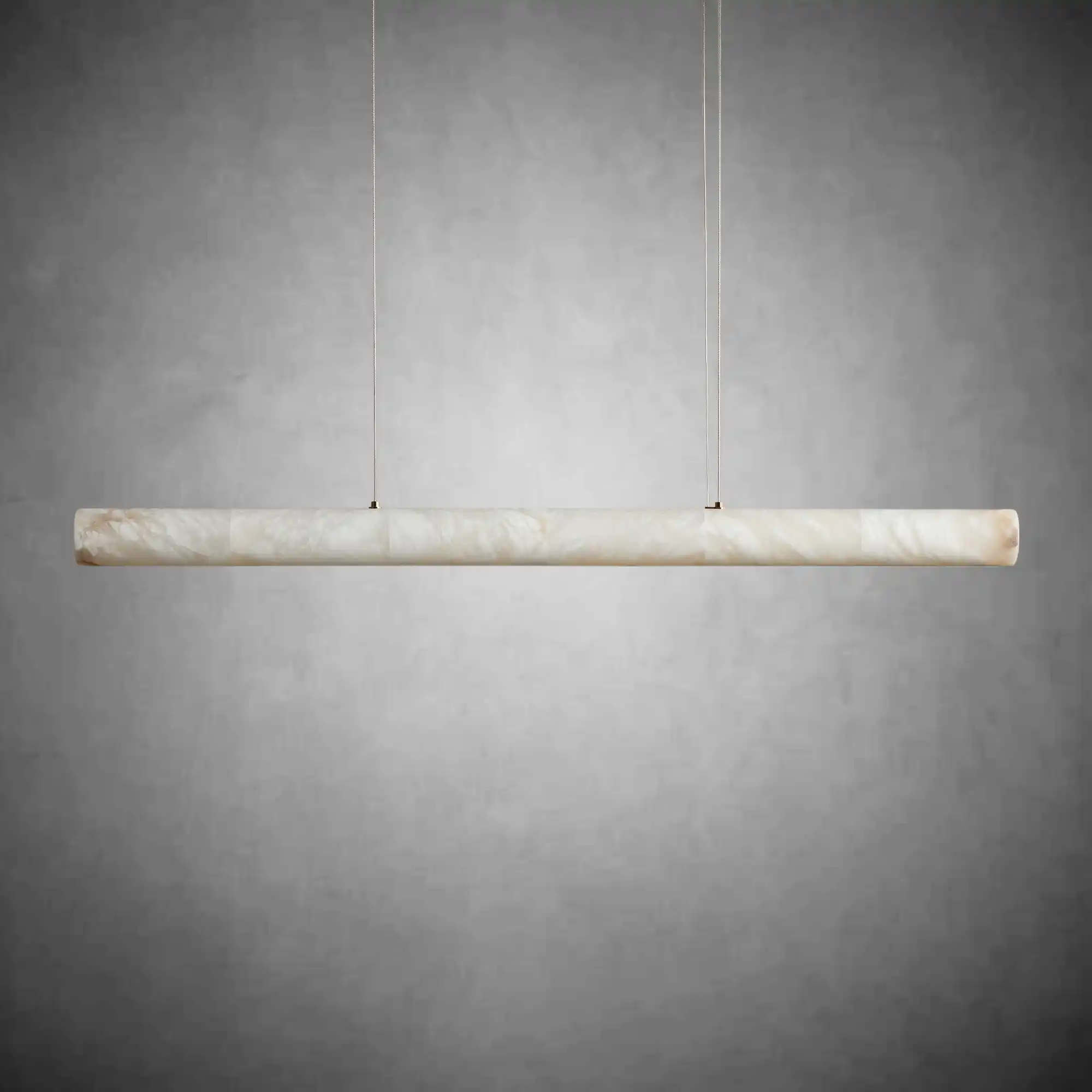 Halima Linear Alabaster LED Chandelier – 64" & 74" Options - Image 6