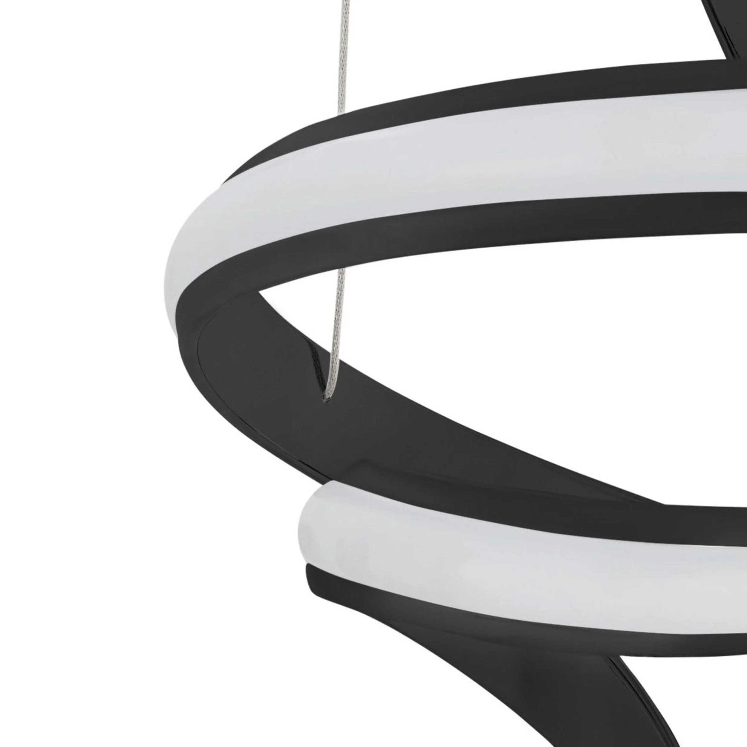 Hamburg LED Chandelier // Black - Image 4