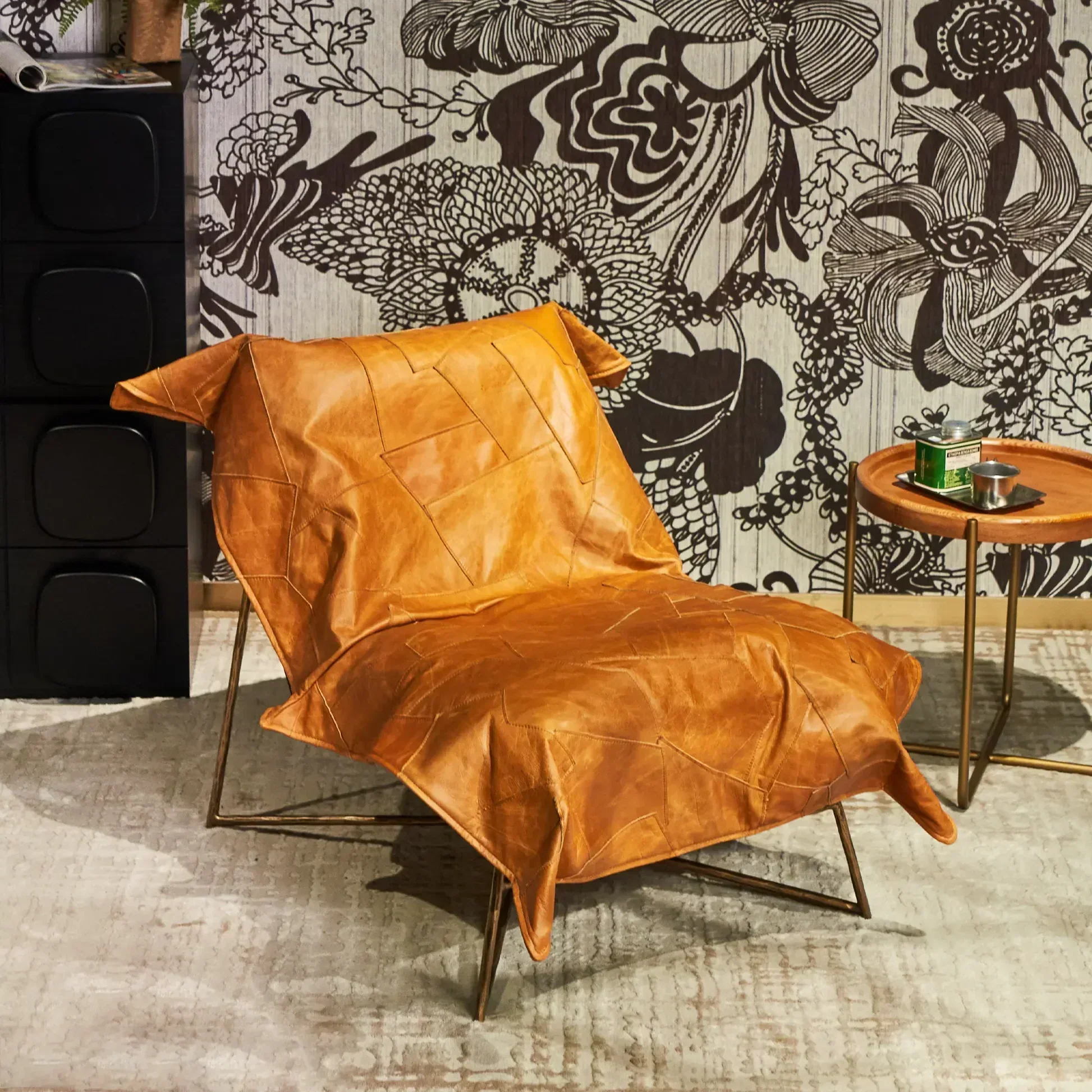 Hand-Forged Metal Leisure Chair - Image 2