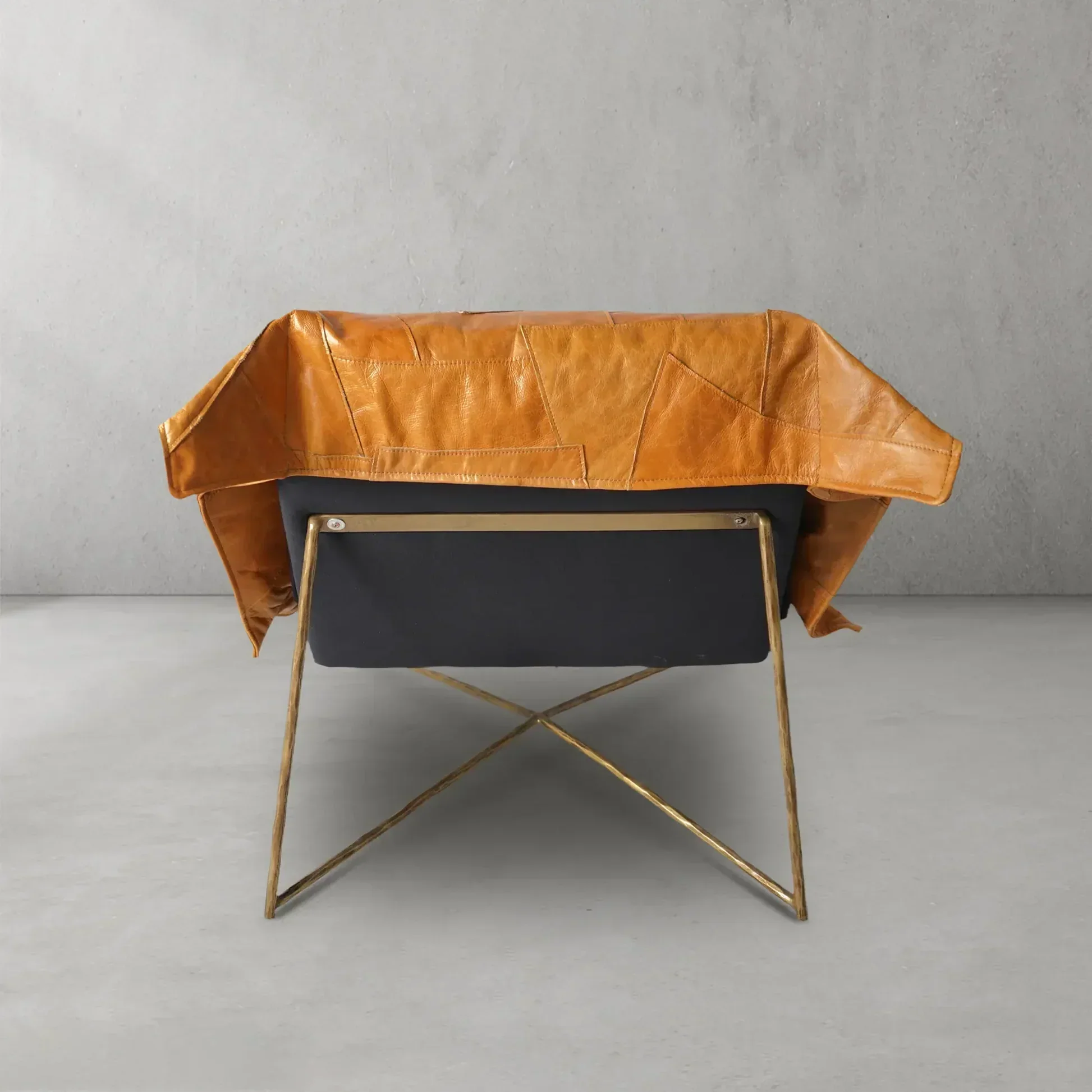 Hand-Forged Metal Leisure Chair - Image 3